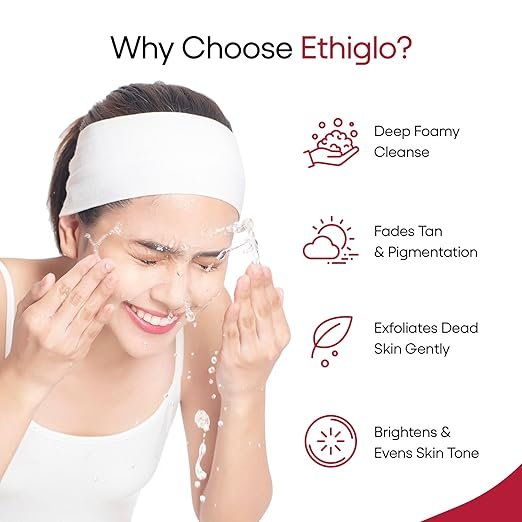 ethiglo deep cleansing facial foam face wash for healthy, soft and smooth skin ethiglo deep cleansing facial foam face wash for healthy, soft and smooth skin