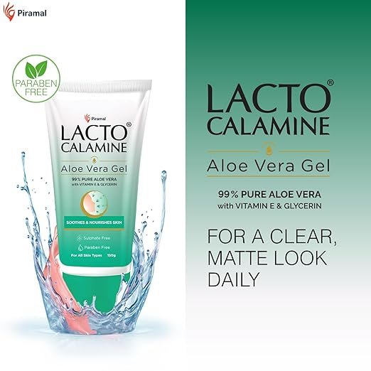 lacto calamine aloe vera gel for face lacto calamine aloe vera gel for face