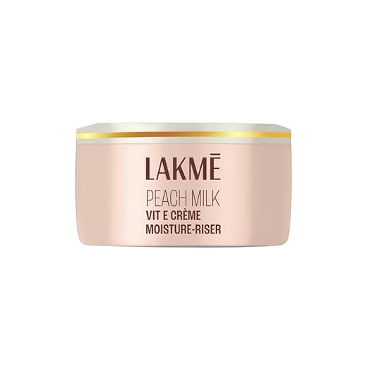 lakmÉ peach milk soft crème moisturizer, light weight face cream lakmÉ peach milk soft crème moisturizer, light weight face cream