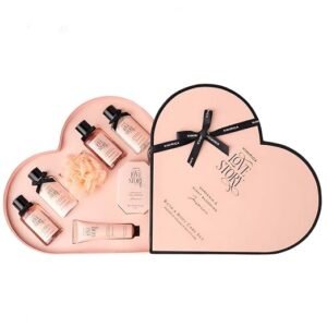 kimirica gift set love story moment for women & men| luxury bath and body care set for husband & wife
