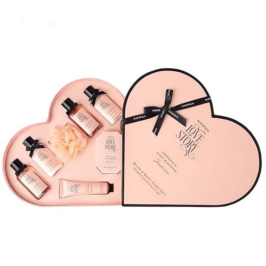 kimirica gift set love story moment for women & men| luxury bath and body care set for husband & wife kimirica gift set love story moment for women & men| luxury bath and body care set for husband & wife
