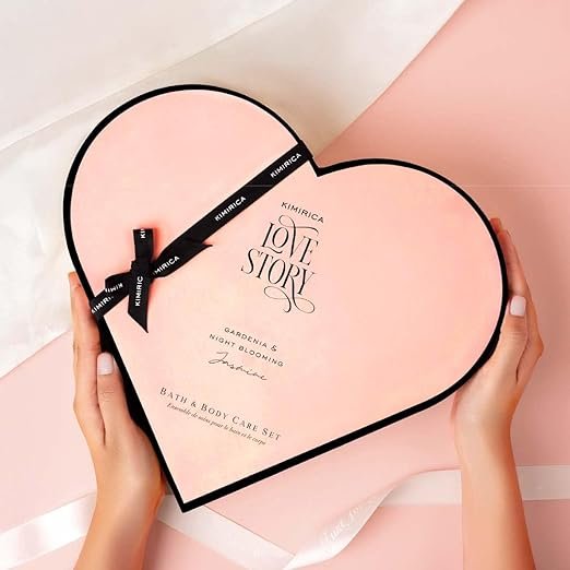 kimirica gift set love story moment for women & men| luxury bath and body care set for husband & wife kimirica gift set love story moment for women & men| luxury bath and body care set for husband & wife