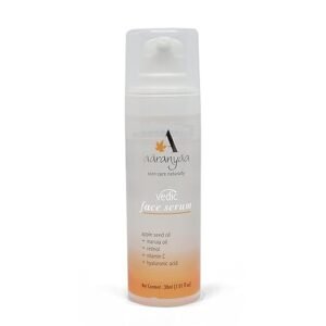 Home aaranyaa vedic face serum (30ml) skin natural vitamin c,hyaluronic acid & retinol face serum for daily glow